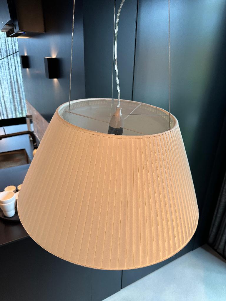 Flos Romeo Soft s2 hanglamp zie overige High-end lampen, Waterstad 23, 50 tot 75 cm, Zo goed als nieuw, Stof