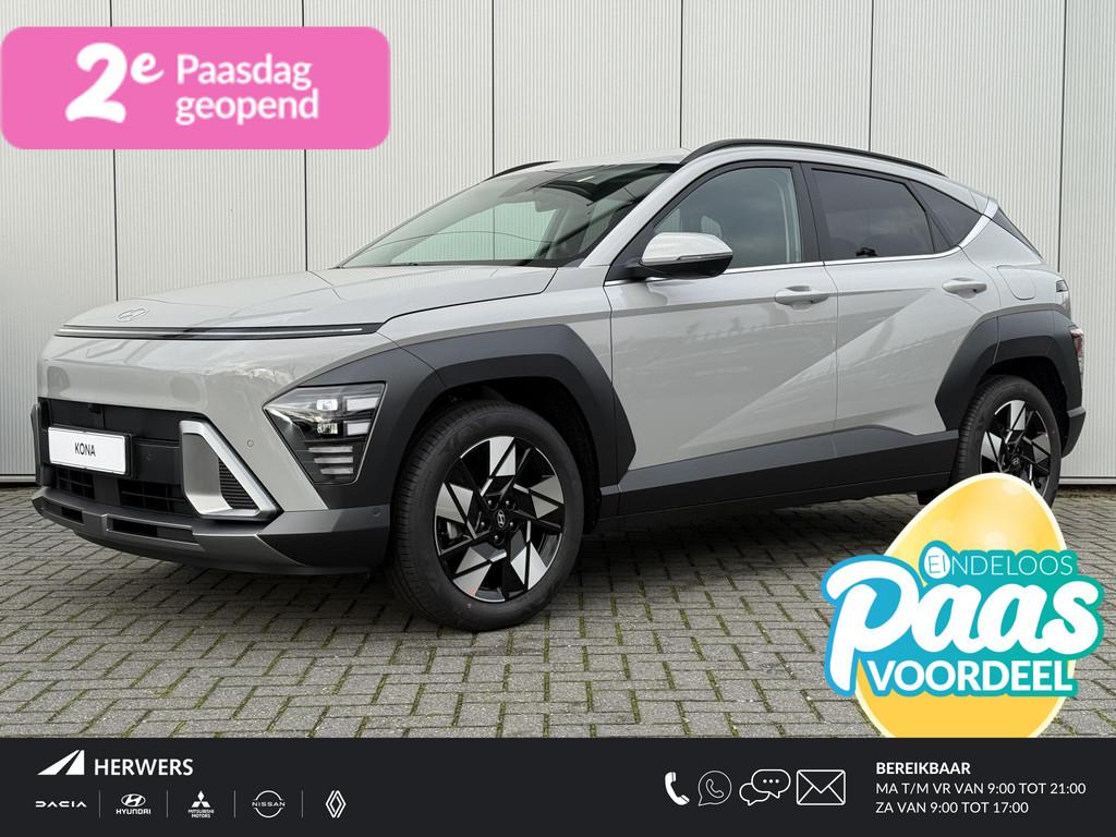 Hyundai Kona 1.6 GDI HEV Premium / Demo Deal / MY 26 / Zwart, 137 pk, Euro 6, 1110 kg, Bedrijf