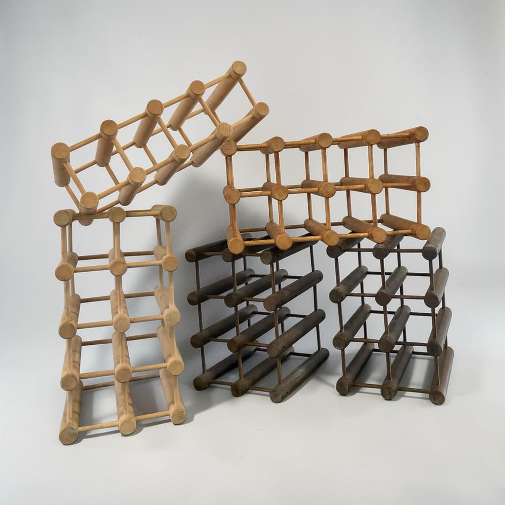 Partij Deense wijnrekken Richard Nissen voor Langaa, 5 tot 15 flessen, Huysmans, Ophalen of Verzenden, Doorwerth