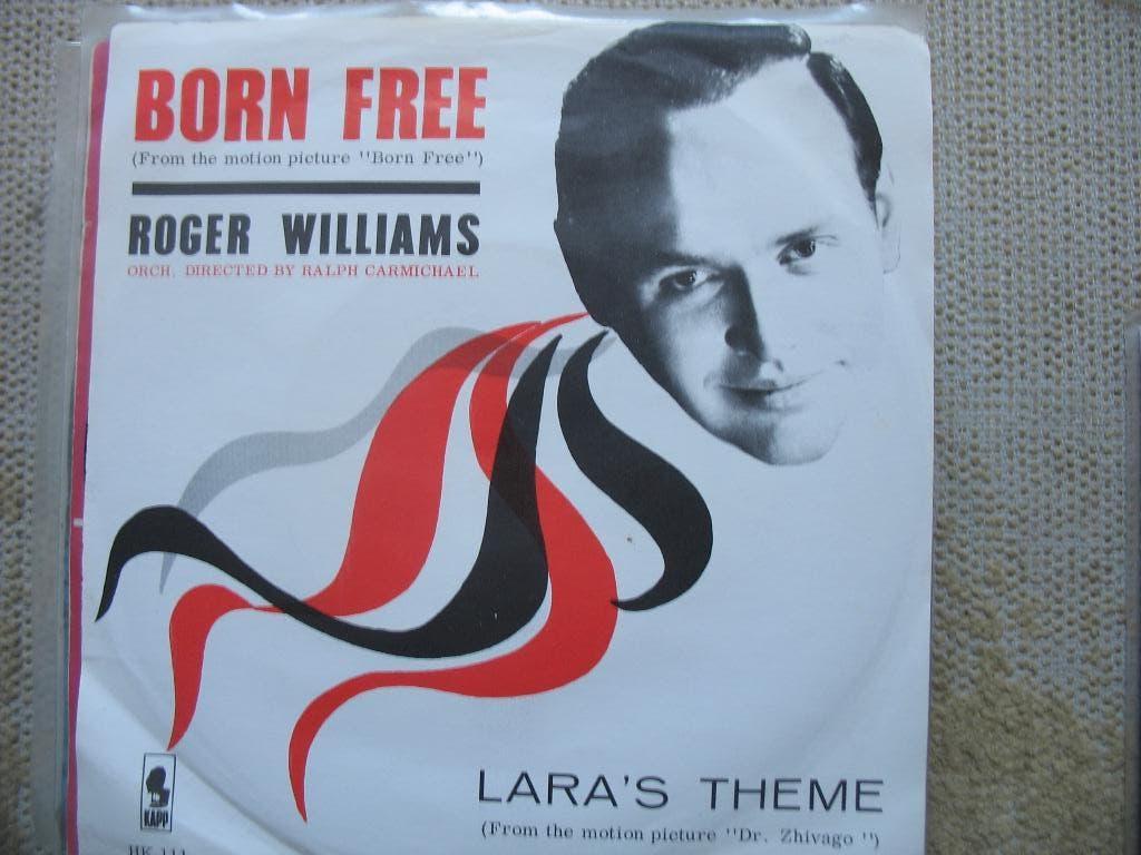 Roger Williams - Born free, Gebruikt, 7 inch, Single, Ophalen of Verzenden