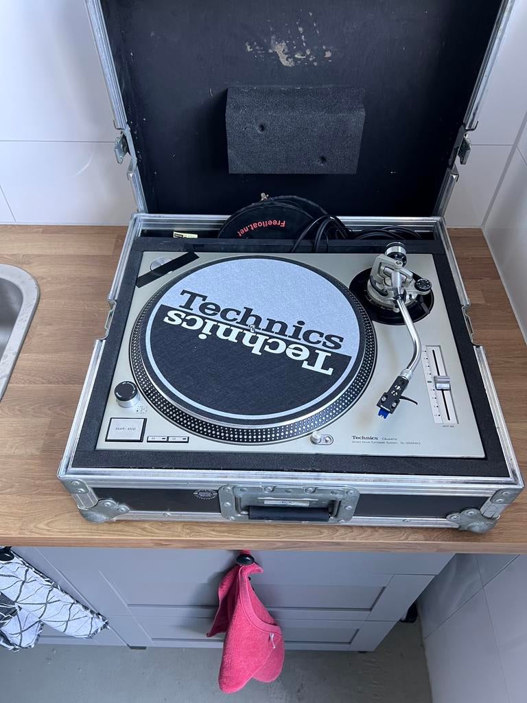 Setje Technics SL-1200 mk2., Ophalen, Zo goed als nieuw, Audio