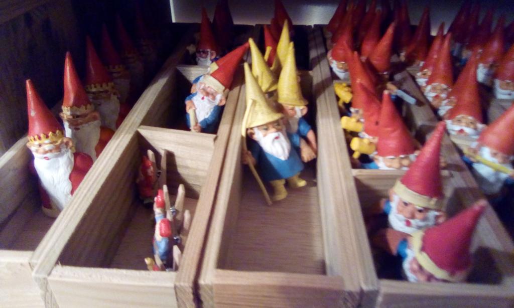 David de kabouter., Ophalen