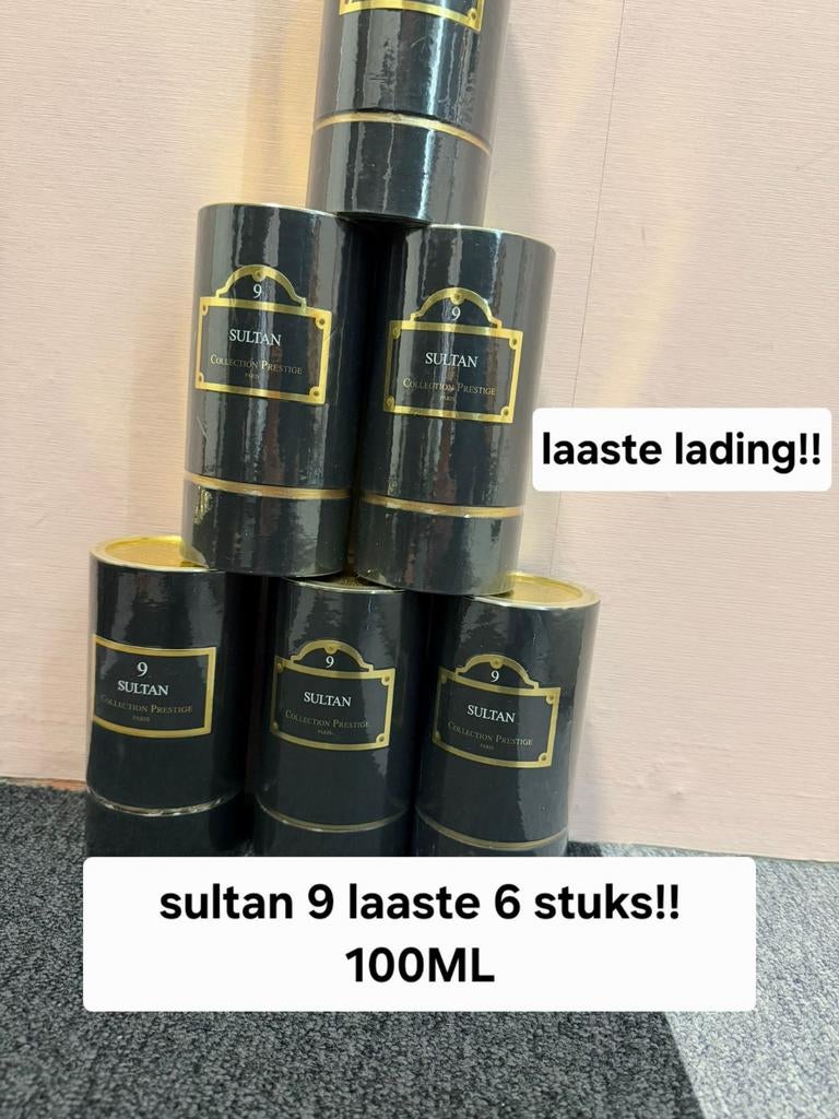 Sultan Collection Prestige Parfums - Diverse Geuren, Ophalen of Verzenden, Nieuw