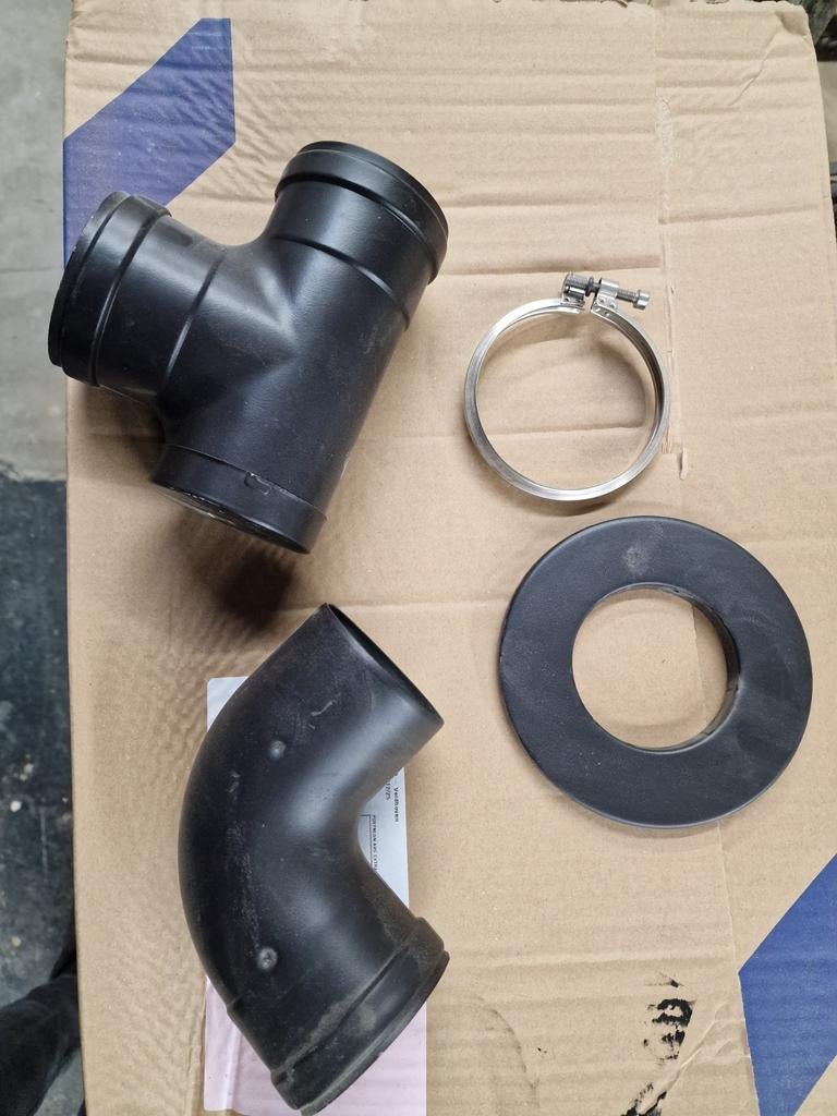 Onderdelen kanaal pelletkachel., Ophalen of Verzenden, Nieuw, Overige brandstoffen, Pelletkachel