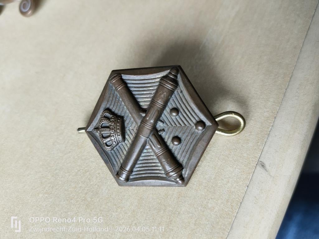 Embleem, Verzamelen, Verzenden, Landmacht, Nederland, Embleem of Badge