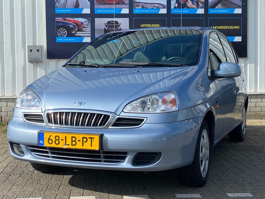 Daewoo Tacuma 1.6-16V Spirit |, Auto's, Daewoo, Gebruikt, Origineel Nederlands, Handgeschakeld, 600 kg