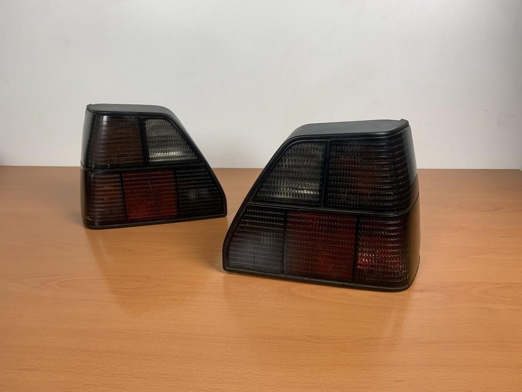 achterlicht set golf II zwart FIFFT 1984 tot 1992, Gebruikt, -, Volkswagen, -