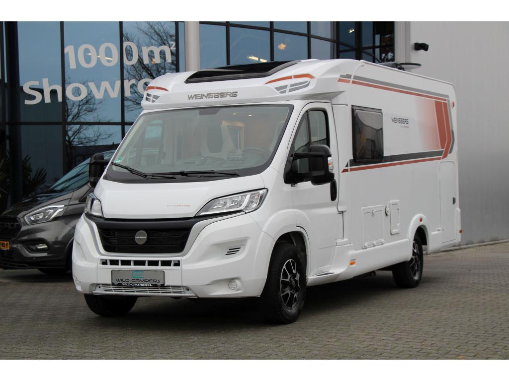 Weinsberg Pepper 600 MEG - 140PK - ENKELE BEDDEN - 5.269KM!!, Caravans en Kamperen, Campers, Chemisch toilet, Weinsberg, Ringverwarming