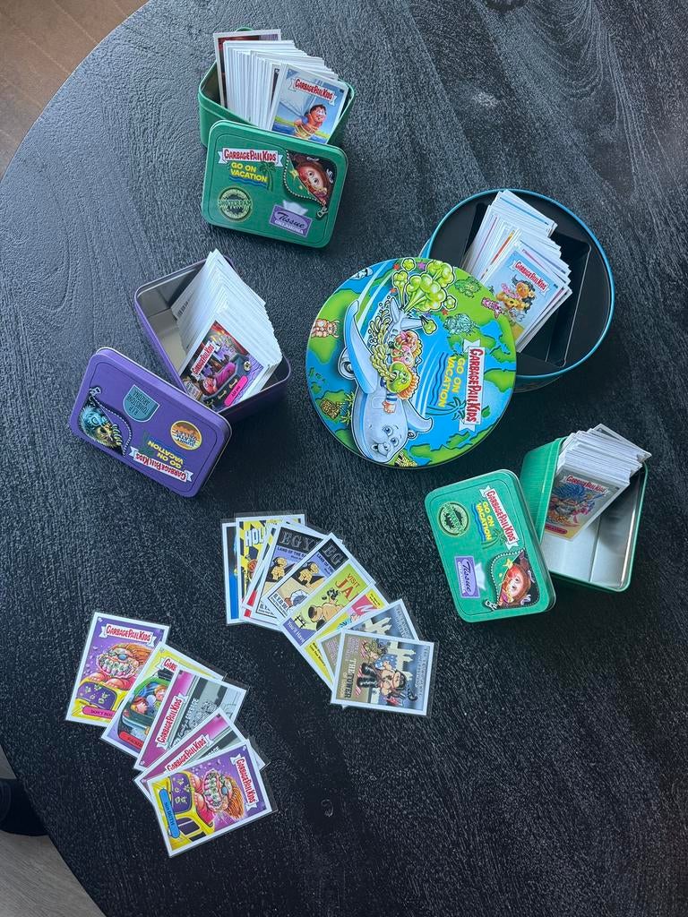 Garbage pail kids on vacation, Verzenden, Zo goed als nieuw, Meerdere stickers