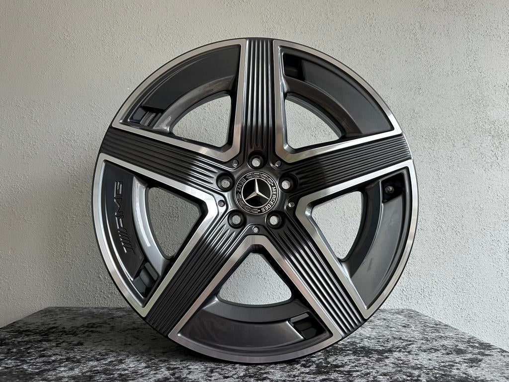 Mercedes-Benz GLC X254 19 INCH AMG velgen grijs, Auto-onderdelen, Banden en Velgen, Ophalen, 19 inch, Zomerbanden, Velg(en)