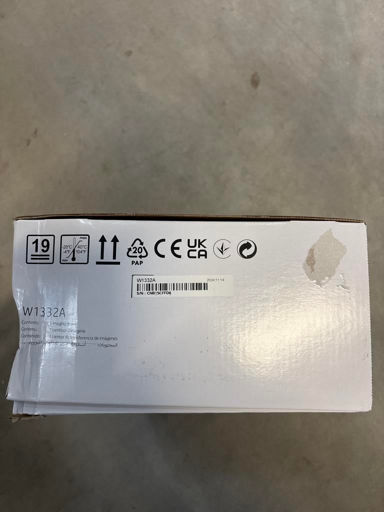 3x HP Laser 332A W1332A Imaging Drum - Nieuw, doos beschadig, -, Nieuw, Ophalen of Verzenden, -