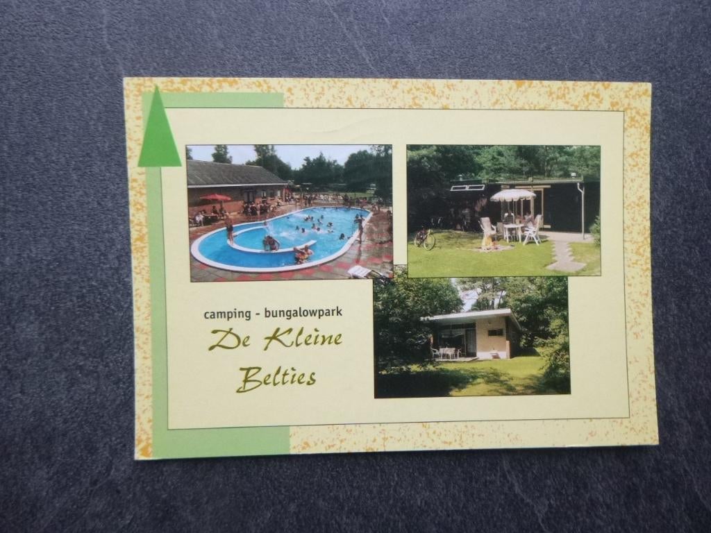 Hardenberg, camping de Kleine Belties/zwembad, Verzenden, 1980 tot heden, Gelopen