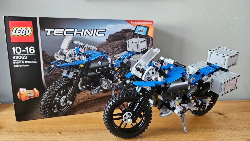 Lego Technic BMW R1200GS 42063, Compleet, Lego, Overige typen, Ophalen of Verzenden