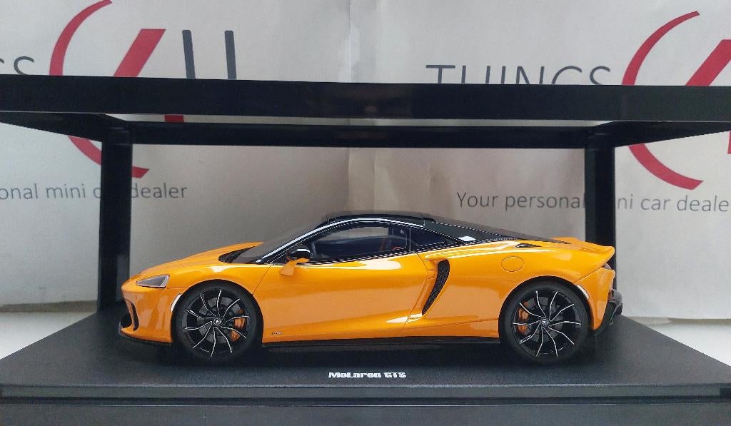 GT Spirit 1:18 McLaren GTS 2025 oranje/zwart nieuw, Ophalen of Verzenden, Nieuw, Auto, Overige merken
