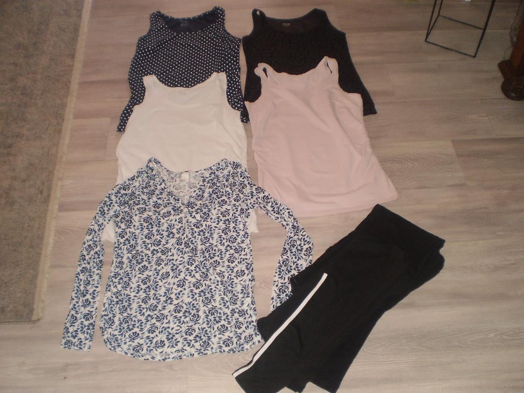 pakket positiekleding maat M, Maat 38/40 (M), Overige typen, Overige kleuren, Zo goed als nieuw