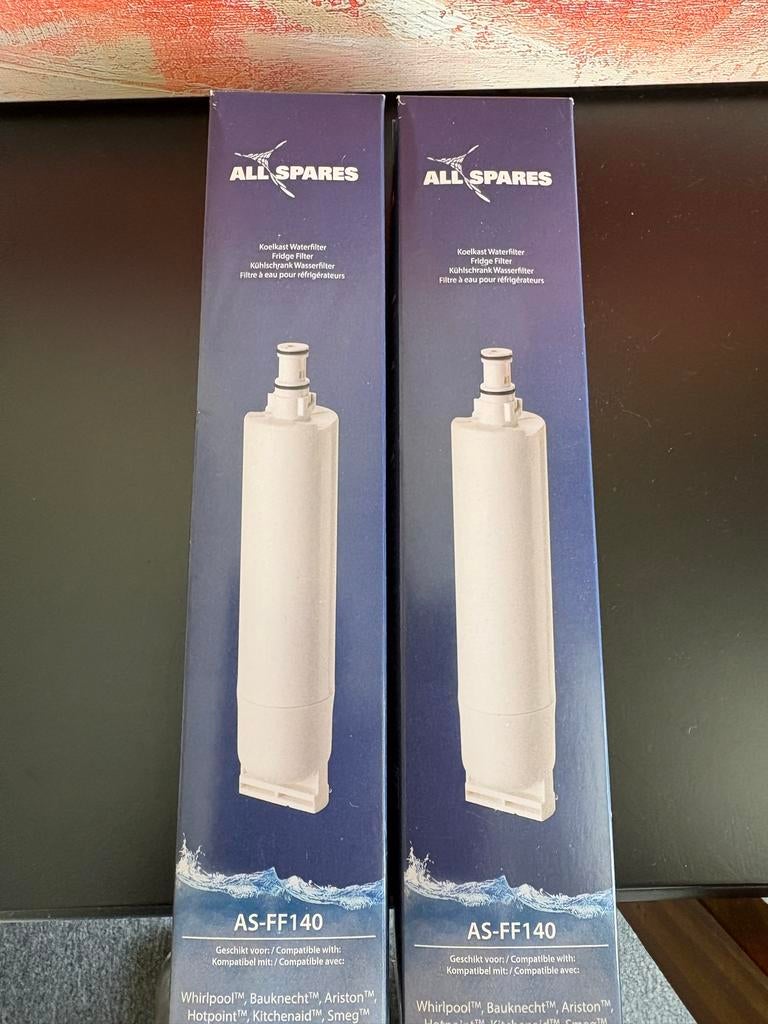 2x All Spares Koelkast Waterfilter AS-FF140, Witgoed en Apparatuur, Onderdelen en Toebehoren, Ophalen, Nieuw
