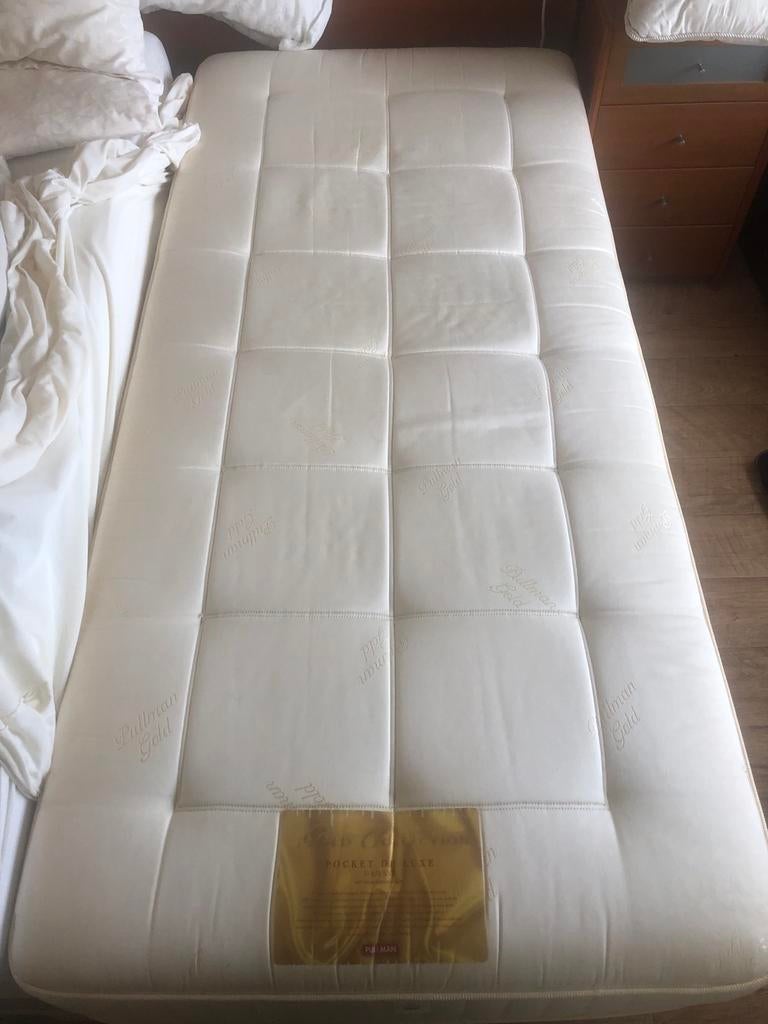 Pullman Gold Collection de Luxe matras 90x200 cm - tm 2 apr!, Ophalen, Gebruikt, 90 cm, Matras