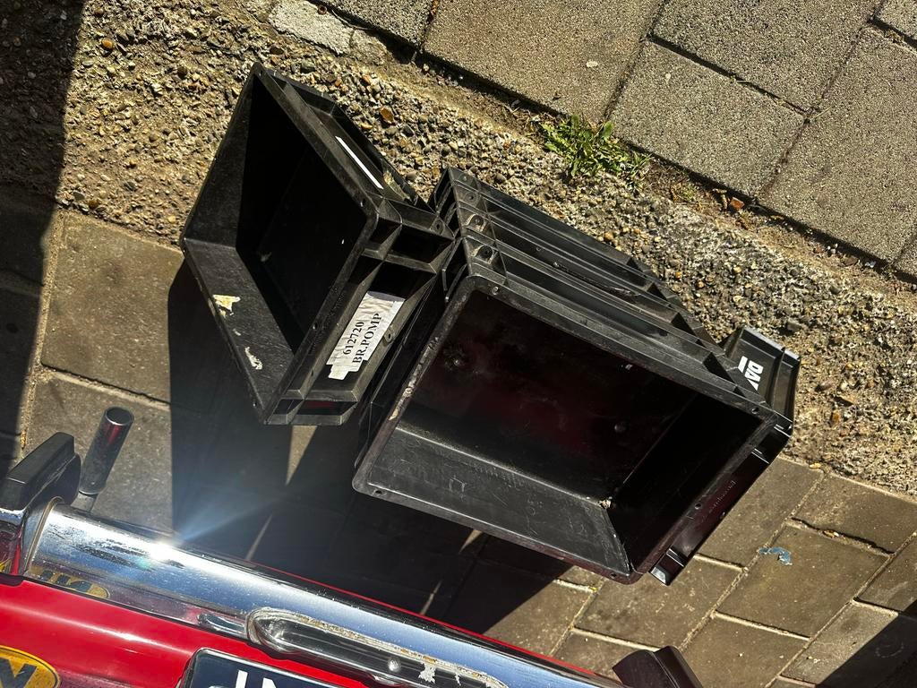 6x Nostalgische DAF opberg kratjes, Ophalen, Gebruikt