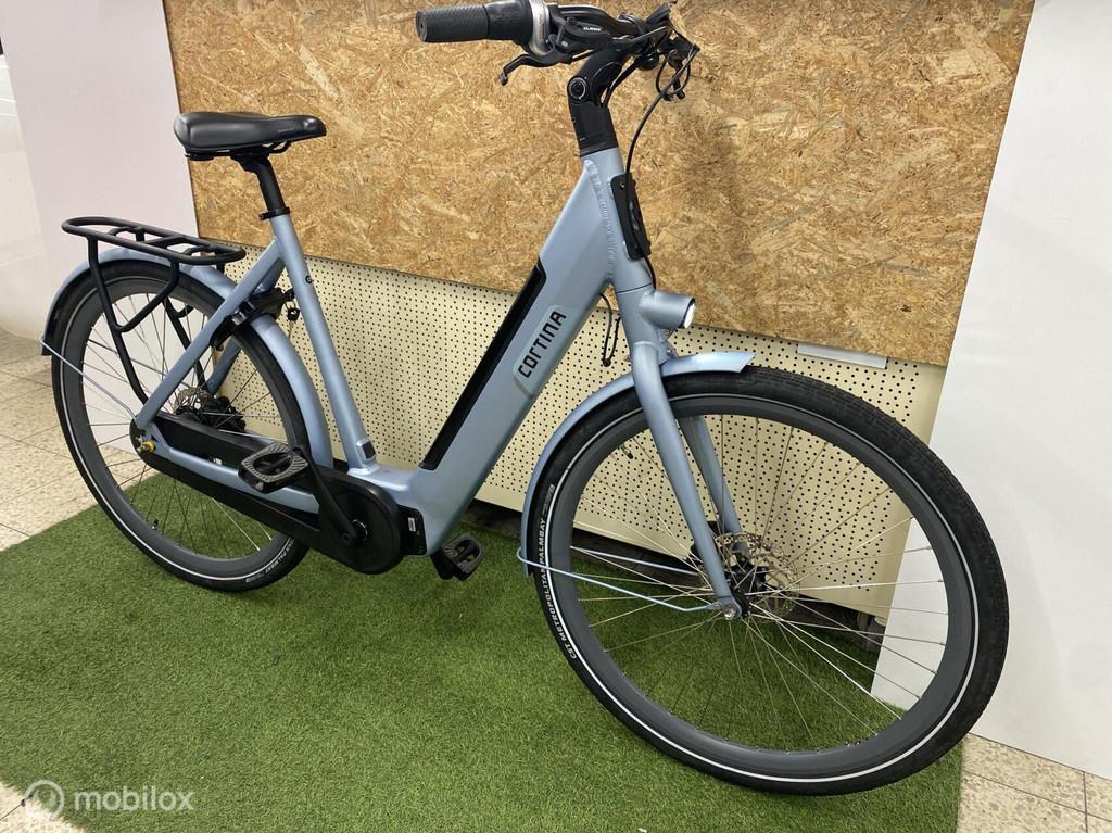 CORTINA E-NITE 2024 MIDDENMOTOR ELEKTRISCHE DAMESFIETS 57 CM, Fietsen en Brommers, Cortina, Cortina, Cortina, 55 tot 59 cm