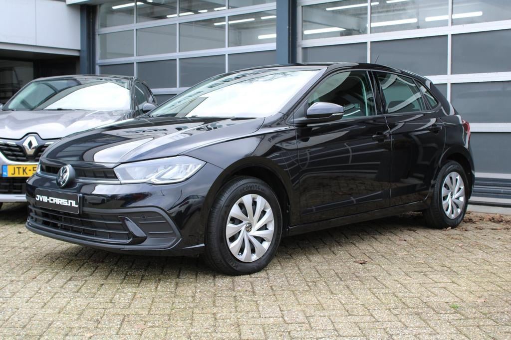 Volkswagen Polo 1.0 TSI Life Automaat, Stof, Gebruikt, Zwart, 95 pk