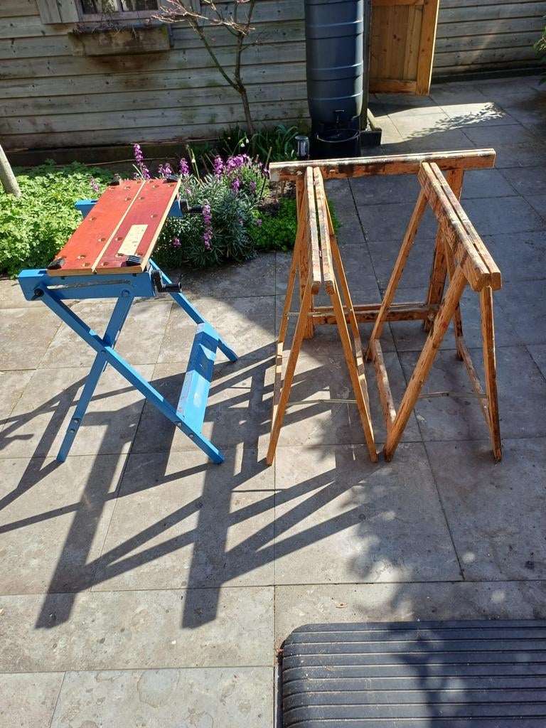 Werkbank en schragen, Ophalen, Gebruikt, Overige typen, Minder dan 2 meter