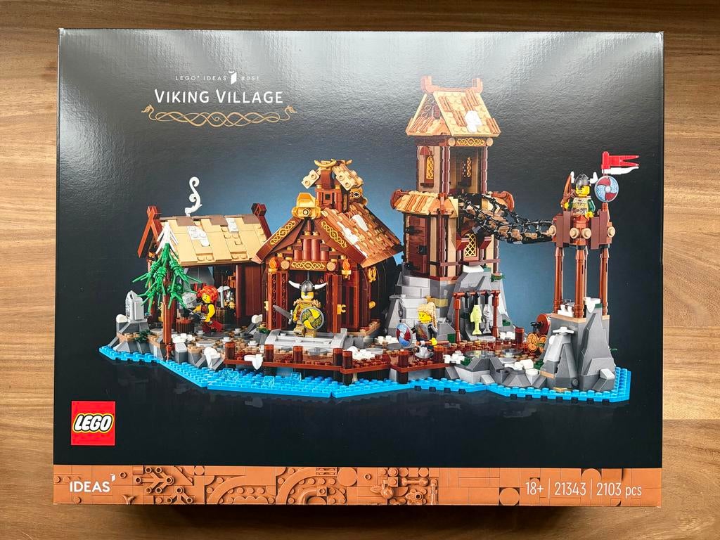 LEGO Ideas Viking Village 21343 - Nieuw en ongeopend, Ophalen of Verzenden, Nieuw, Complete set, Lego
