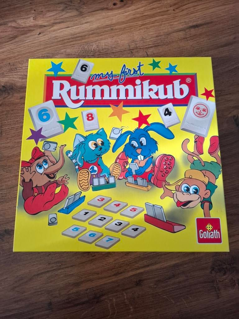 My First Rummikub Goliath
In bijna Nieuwstaat, Ophalen of Verzenden, Zo goed als nieuw