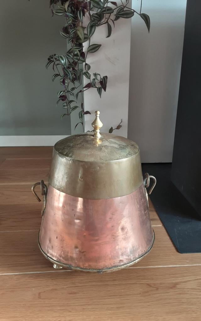 antieke doofpot, meer dan 100 jaar oud € 45,00, Huis en Inrichting, Ophalen of Verzenden, Gebruikt, Hout