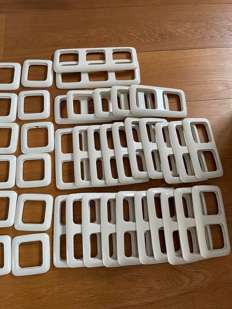 Busch-Jaeger afdekplaten voor stopcontacten en schakelaars, Ophalen, Gebruikt, Schakelaar