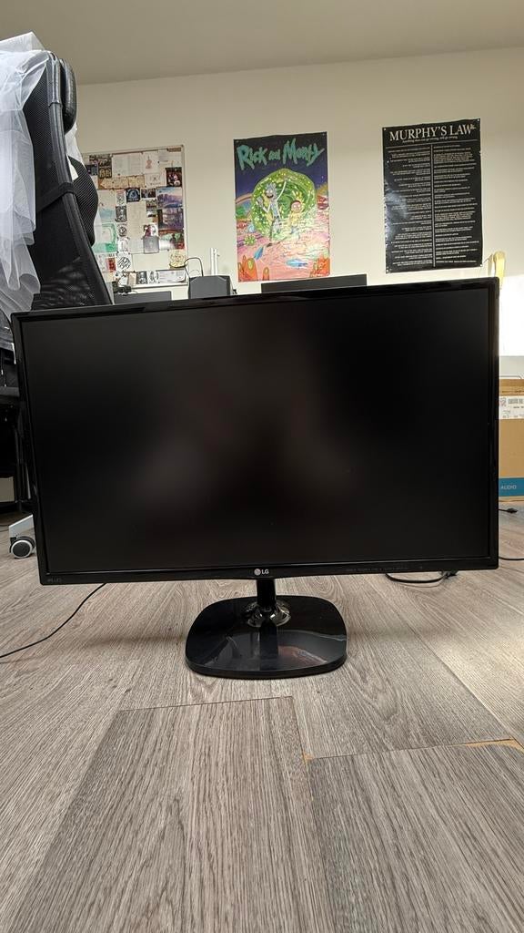 LG PC Monitor 27”, Computers en Software, Monitoren, Ophalen, IPS, Kantelbaar, Full HD