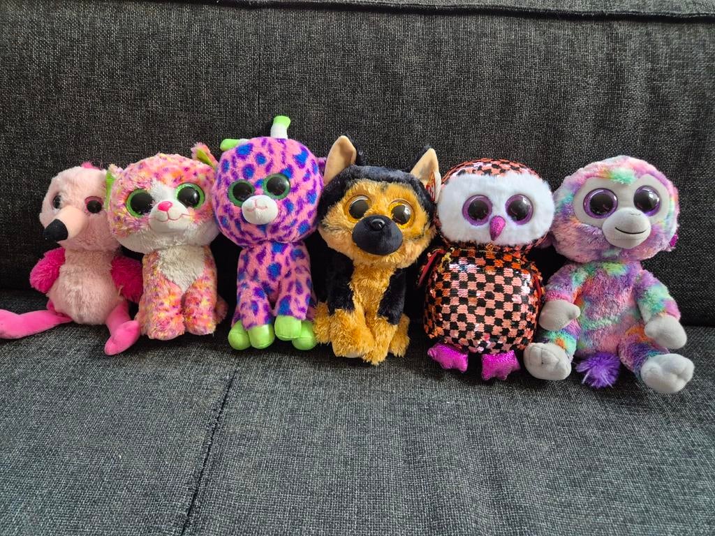 Ty knuffels 25 cm, Ophalen of Verzenden, Zo goed als nieuw, Overige typen