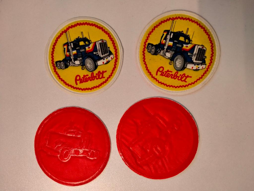 Peterbilt trucker truck vrachtwagen patch kledingembleem, Ophalen of Verzenden, Nieuw, Auto's