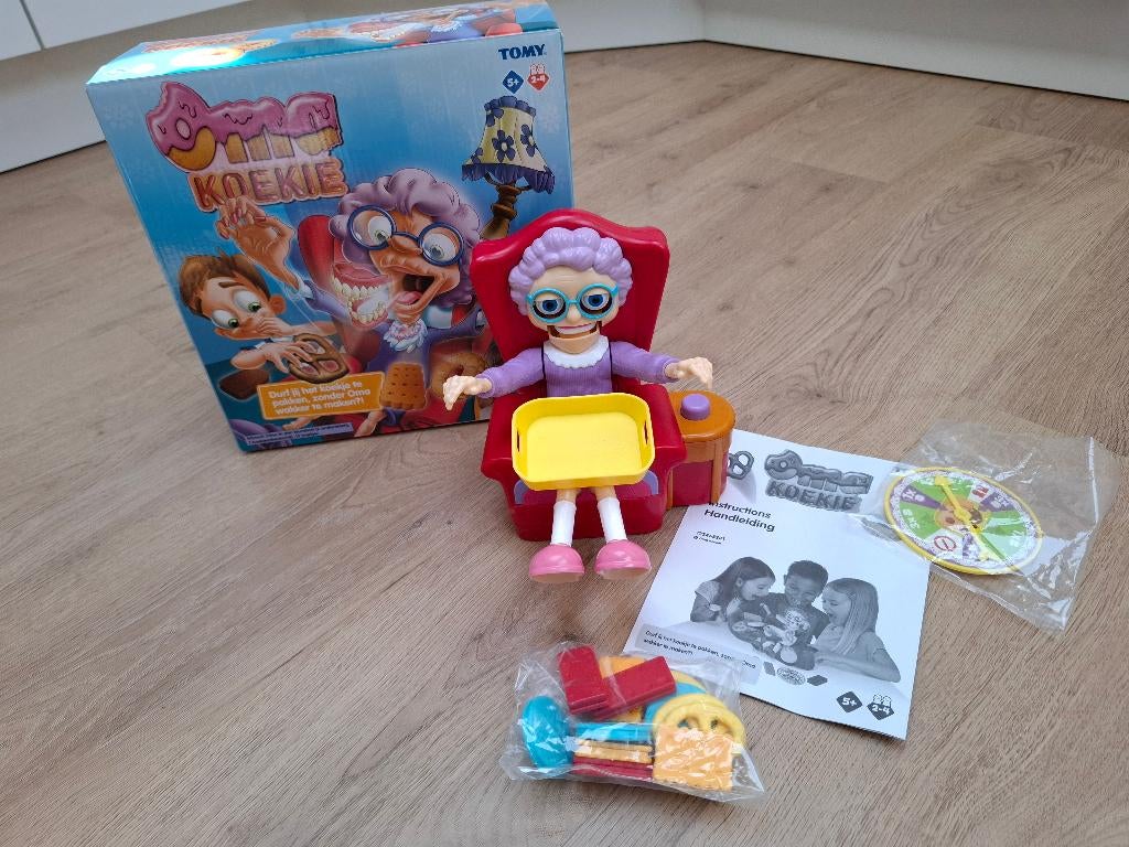 Bordspel Oma Koekie, Hobby en Vrije tijd, Gezelschapsspellen | Bordspellen, Ophalen of Verzenden, Zo goed als nieuw