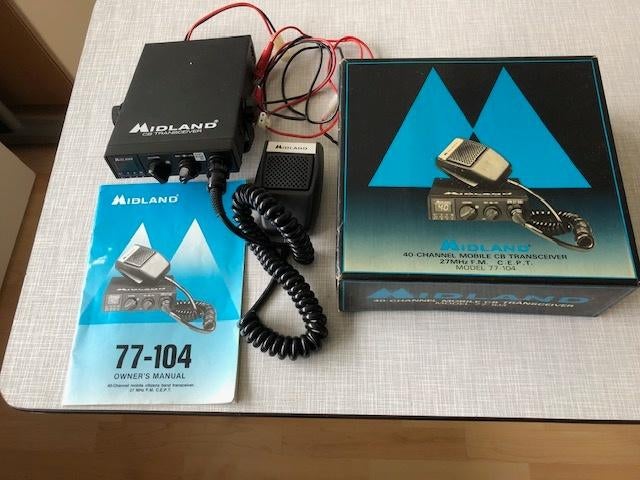 Midland 27 MC set, Ophalen of Verzenden, Gebruikt, Zender en Ontvanger