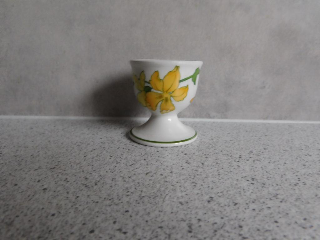 Eierdop Geranium Villeroy & Boch, Overige typen, Ophalen of Verzenden, Zo goed als nieuw, Overige stijlen