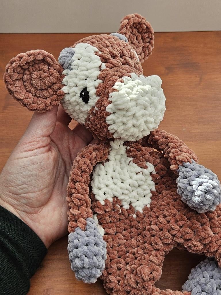 Gehaakte geboorteknuffel, Koe, Ophalen of Verzenden, Nieuw, Koe