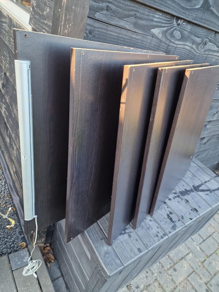 Ikea Pax Komplement legplanken Roedes en div materialen, Zo goed als nieuw, Minder dan 25 cm, Minder dan 100 cm, 50 tot 100 cm