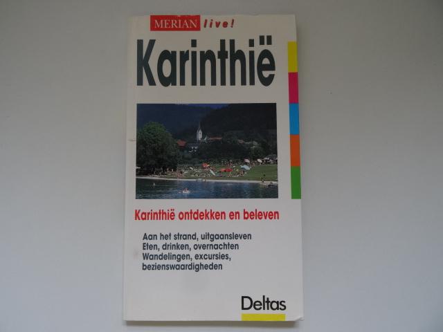 Karinthie (Oostenrijk) ; merian live reisgids, Boeken, Europa, Ophalen of Verzenden, Reisgids of -boek, Gelezen