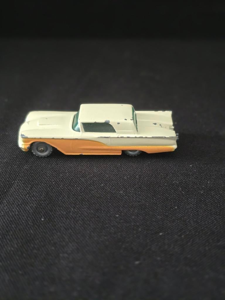 Lesney Matchbox nr 75b Ford Thunderbird,  GPW, Ophalen of Verzenden, Gebruikt, Auto