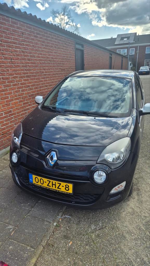 Renault Twingo 1.2 55KW E3 2012 Zwart, Auto's, Voorwielaandrijving, 839 kg, Twingo, 74 pk