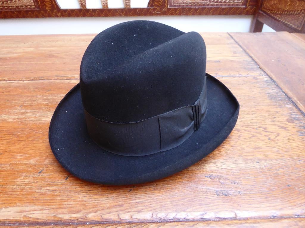 Antiek vilten hoed, Clarence, Antiek en Kunst, Ophalen of Verzenden, Heren