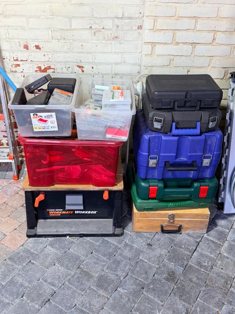 Electrisch en handgereedschap, Ophalen, Gebruikt