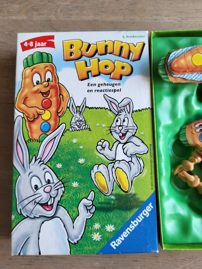 Spel Bunny hop, Een of twee spelers, Ophalen of Verzenden, Zo goed als nieuw