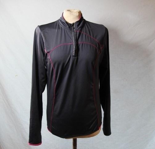 Leuke grijze damestrui.Mt M.Merk John Cabot, Maat 38/40 (M), ., Ophalen of Verzenden, Zo goed als nieuw