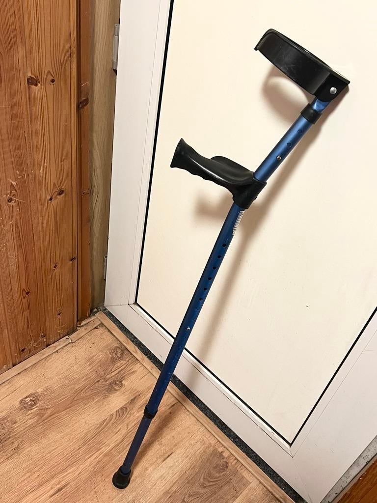 Loopkruk Li ks Arm Verstebare Hoogte ook ellboog Verstebare, Ophalen of Verzenden