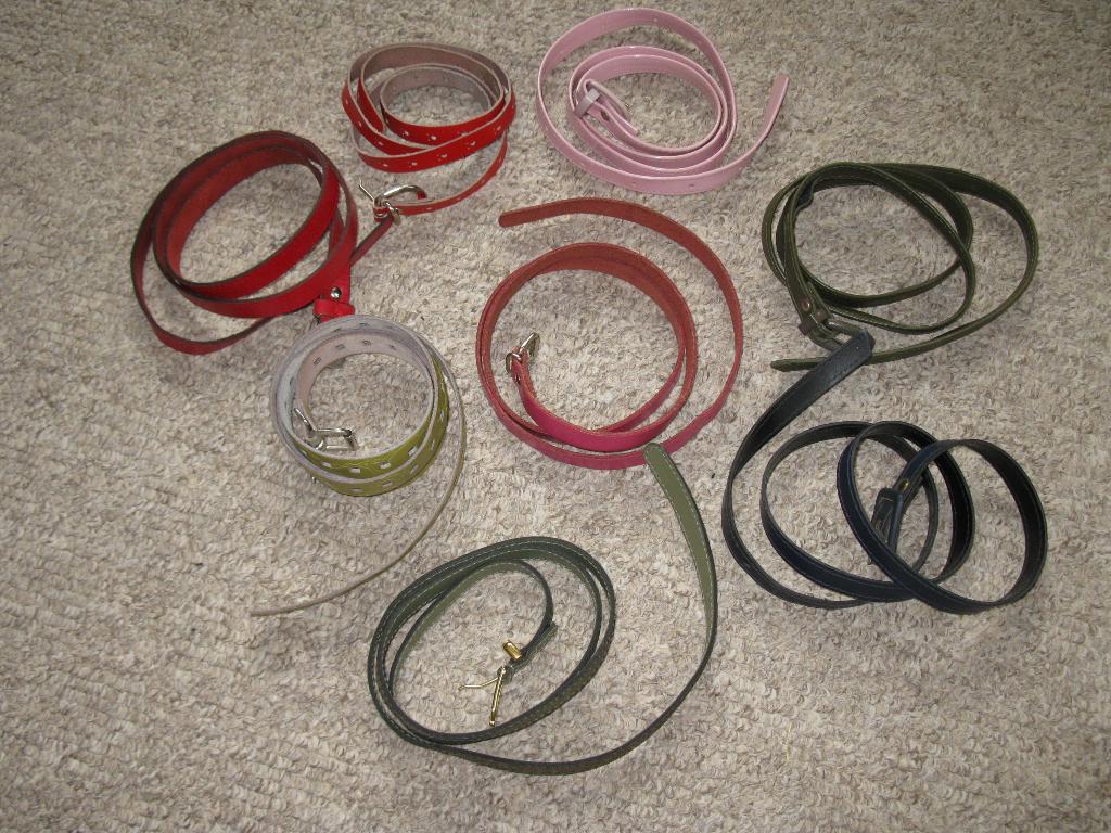 Smalle riempjes 8x, Ophalen of Verzenden, Gedragen, Zwart