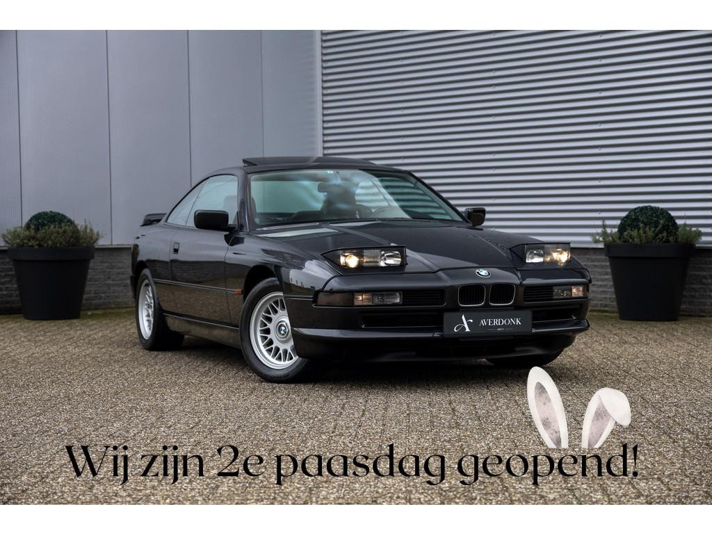 BMW 8 Serie 850i V12 AUTOMAAT Topstaat|Documentatie|Schuifda, Automaat, Achterwielaandrijving, Zwart, Bedrijf