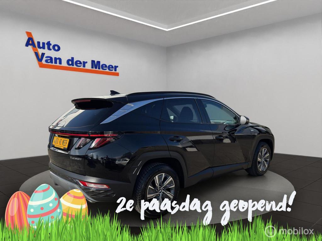 Hyundai Tucson 1.6 T-GDI MHEV Premium, Stof, Gebruikt, Zwart, 4 cilinders