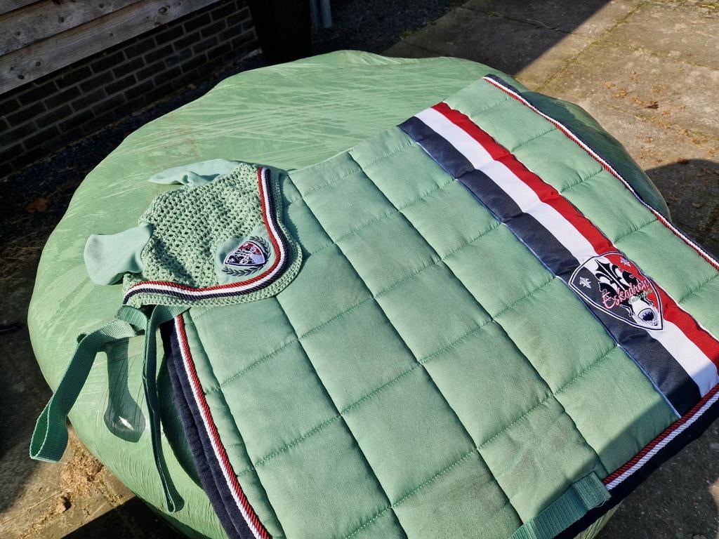 Groen eskadron setje, Ophalen of Verzenden, Zo goed als nieuw, Dekje