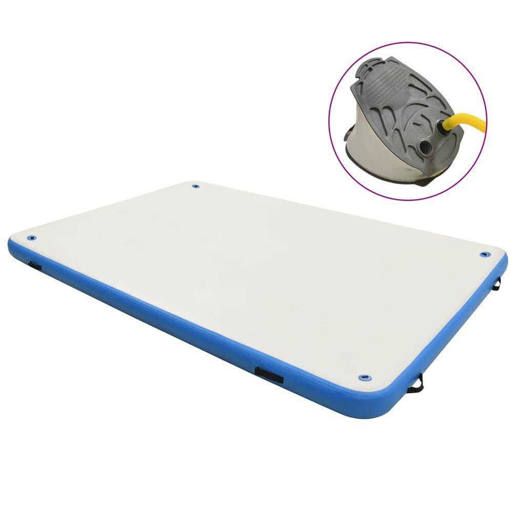 NIEUW | Vlot opblaasbaar 200 x 150 x 15 cm blauw wit! GRTS B, Verzenden, Nieuw